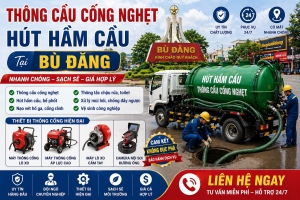 Dịch Vụ Thông Cầu Cống Nghẹt Tại Bù Đăng