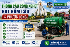 Dịch Vụ Thông Cầu Cống Nghẹt Tại Phước Long