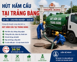 Dịch Vụ Hút Hầm Cầu Tại Trảng Bàng